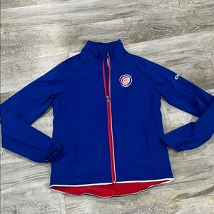 Chicago Cubs baseball jacket Blue Women's Jacket genuine merchandise small